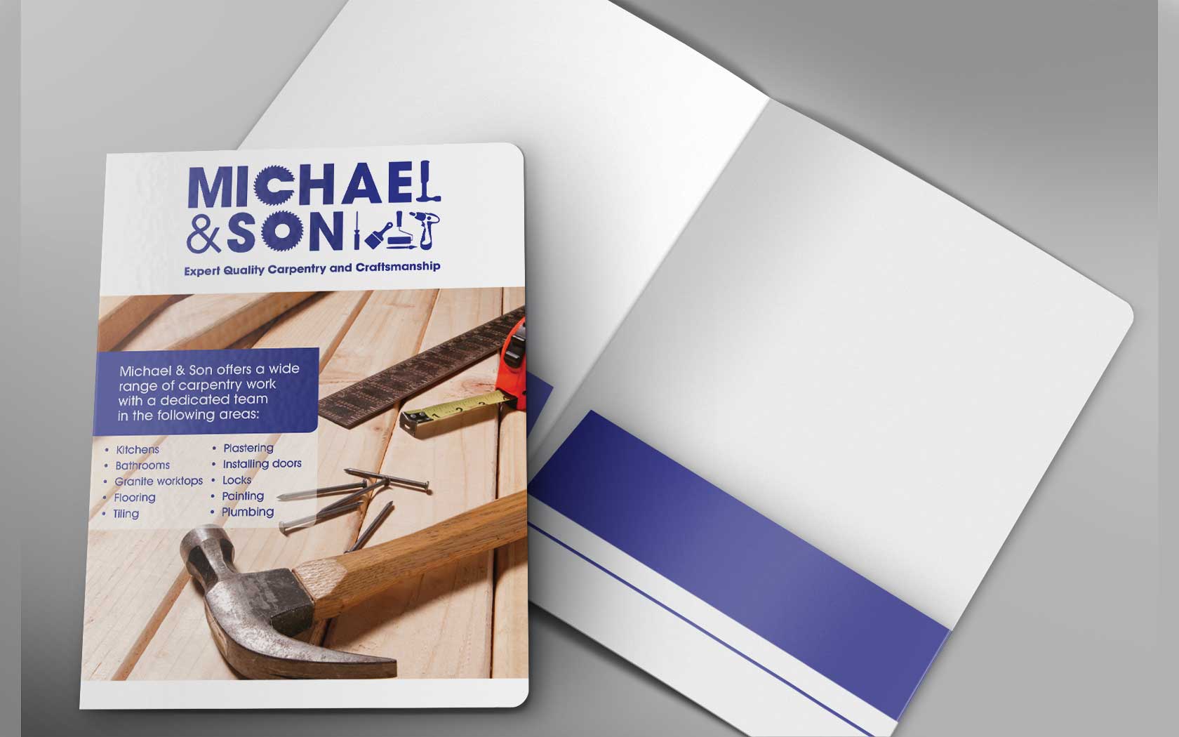 Michael & Son Promo Folder